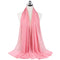 Muslim new Bubble Chiffon Hijab Scarf Women Solid Color Soft Long Shawls and Wraps Georgette Islamic Head Scarves Ladies Hijabs