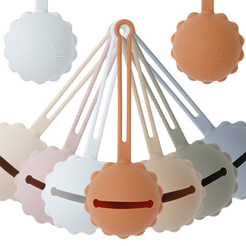 New Design Baby Silicone Nipple Holder Container Box Keep Pacifier Case Pacifiers And Accessories Storage Box Teat Attachment