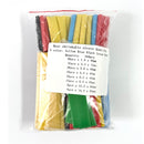 127/164/328/530pcs Heat Shrink Tube Kit Shrinking Assorted Polyolefin Insulation Sleeving Heat Shrink Tubing Wire Cable 2:1
