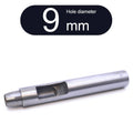Round Punch Hollow Punch Steel Chisel Leather Puncher Cutting Tool for Belts, Metal Gaskets, Leather, Canvas (0.5mm To 60mm)