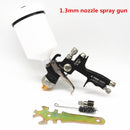 Spray Gun 1.3/1.7mm Nozzle Car Repair Paint Spray Gun With 600CC Tank Air Spray Gun With Paint Mixing Cup And Adapter