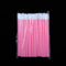 50 pcs Disposable hollow lip brush Soft Lipstick Mascara Wands Applicators Eyelash Cleaner Cosmetic brushes women Make Up Tools