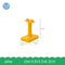 Blocks Amusement Park Accessory Slide Ladder Swing Seesaw Carousel Big Large-particle City Building Children&