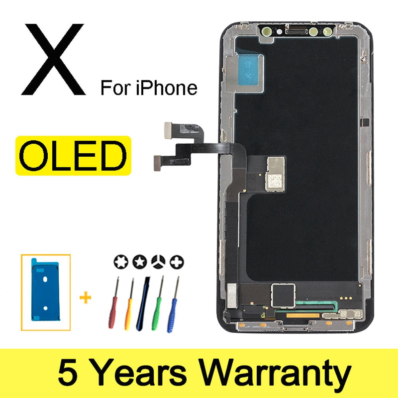 OLED Lcd For iPhone X 11 12 Pro Display Wholesale Price From Factory Display For iPhone X Xs Xr 11 12 Pro Max Screen Replacement
