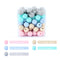 12mm 20pcs Silicone Baby Beads Round Teether Teething Beads DIY Pacifier Chain Necklace Pendant Toys BPA Free Baby Accessories