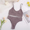 2PCS Bra Set Women Sexy Bralette Sexy Female Underwear Lingerie Ribbed Tops Girls Fashion Brassiere Basic Stretchy Tank Crop Top