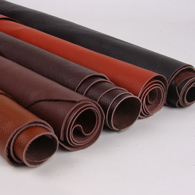 leather Vegetable Tanned Cowhide Material Fabric Piece, Genuine Leather Wallet handbag shoes DIY Leathercraft Accessories