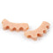 2pcs=1pair New Protective Toes Separator  Suitable Bunion Corrector  Material Soft Gel Straightener Spacers Stretchers Care Tool
