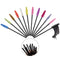 50 Pcs Disposable Crystal Eyelash brush Mascara Wands Applicator Diamond Eye Lash brushes  Eyelash Extension women Makeup tools