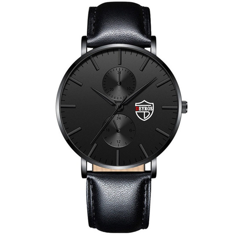 reloj hombre 2022 Mens Fashion Ultra-thin Watches Men Business Casual Stainless Steel Mesh Belt Quartz Watch relogio masculino