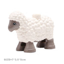Multiple Styles Big Size Building Blocks Animals Accessories Figures Farm Zoo DIY Bricks Education Assemble Toys For Children