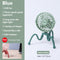 500mAh Stroller Fan Personal Portable Desk Handheld Baby Bed Car Seat Fan USB Rechargeable Fan Mini Stroller Accessories