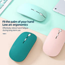 Newest Bluetooth Mouse Wireless Mute மவுஸ் For Laptop Computer PC Mini Ultra-Thin Single-Mode Battery Silent சுட்ட Mice Wireless