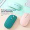 Newest Bluetooth Mouse Wireless Mute மவுஸ் For Laptop Computer PC Mini Ultra-Thin Single-Mode Battery Silent சுட்ட Mice Wireless