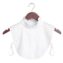 Fashion White Black Lace Fake Collar Blouse Vintage Detachable Shirt False Collar Lapel Blouse Top Women Clothes Accessories