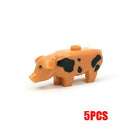 Compatible Mini Animals Building Blocks for Children MOC Turtles Bird Dolphin Fish Model Building Blocks Bricks Kids DIY Toys