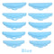 5 Pairs Perm False Eyelash Pad Kit Silicone Protection Pads Eyelash Extension Lifting Curler Graft Shield Patch tools