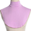 Neck Cover Fake Collar Women Cotton Jersey Hijab Ramadan Muslim Fashion Inner Cap Turban Islam Clothing Modal Turtleneck
