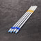 10/20/50Pcs Mercury silver refillable pen silver for leather marking Refillable Pen for Leather Embroidery Fabric Water Erasable