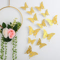 12pcs Suncatcher Sticker 3D Effect Crystal Butterflies Wall Sticker Beautiful Butterfly for Kids Room Wall Decal Home Decoration