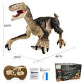 2.4G RC Dinosaur Raptor Jurassic world Remote Control Velociraptor Toy Electric Walking dragon Toys For Children Christmas Gifts