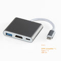 Rankman Type-C to 4K HDMI-compatible VGA USB C 3.0 Hub Adapter for MacBook Nintendo Samsung S20 Dex Huawei P30 Dock Xiaomi 10 TV