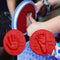 2021E Baby Care Air Drying Soft Clay Baby Handprint Footprint Imprint Kit Casting Parent-Child Hand Inkpad Fingerprint Kids Toys
