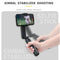 FANGTUOSI Wireless Bluetooth Handheld Gimbal Stabilizer Mobile Phone Selfie Stick tripod with fill light shutter for IOS Android