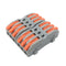 Wire Connector 222-412 2 Pin Splicing Terminal Blocks Led Strip Lighting Electric Quick Connectors Mini Conductor Rail Conector