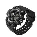 SANDA Top Brand Sports Men&#39;s Watches Military Quartz Watch Man Waterproof Wristwatch for Men Clock shock relogios masculino 6030