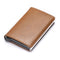Custom Name Business Bank Credit Card Holder Men Wallet Coin Leather Wallet RFID Aluminium Box CardHolder with Money Clips Purse