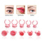 100pcs Disposable Ring Caps Microblading Tattoo Ink Cup For Permanent Pigment Holder Rings Accessories Makeup Tattoo Tools