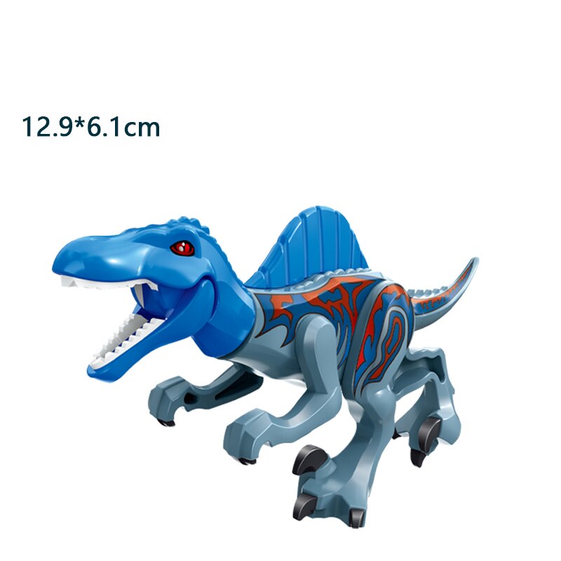 Jurassic Dinosaur Building Blocks Toys Park Compatible Major Brand Gifts Simulation Animal Rex Raptor Ankylosaur Christmas Gifts