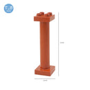 Blocks Amusement Park Accessory Slide Ladder Swing Seesaw Carousel Big Large-particle City Building Children&