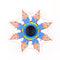 Whirling Running Animation Fidget Spinner Gyro Cartoon Anime Running Dynamic Hand Spinner for Children Adult Stress Relief Toys