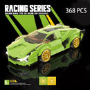 Racing Car City Speed Champions Sports Model Building Blocks DIY Bricks Kids Toy Classic Rally Super Racers Vehicle f1 technique