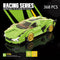 Racing Car City Speed Champions Sports Model Building Blocks DIY Bricks Kids Toy Classic Rally Super Racers Vehicle f1 technique