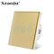 Szaoju EU Touch Switch Power Led Panel Wall Lamp Light Sensor Switches AC100-240V Tempered Crystal Glass 1/2/3 Gang Interruttore