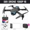 2022 New Mini Drone S89 pro 4k Profesional HD Dual Camera WiFi  Fpv Drones Height Preservation Rc Helicopters Quadcopter Toys