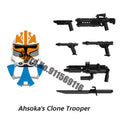 DISNEY ARC Clone Troopers Building Blocks LUKE Skywalker Mandalorians Boba Fett Palpatine Yoda R2D2 Bricks Action Figures Toys