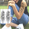 Realistic Sexy Peony Tattoos Temporary Women Adult Flower Arm Tattoos Sticker Waterproof Fake Floral Bloosom Body Leg Art Tatoos