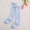 New Kids Socks Toddlers Girls Big Bow Knee High Long Soft Cotton Lace baby Socks Kids Solid Colour Cute Bow Girls Socks