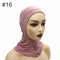 Under Scarf Hijab Cap Muslim Women Veil Turban For Women Muslim Fashion Islam Inner Cap Hijab Jersey Underscaf Caps Hat Ladies