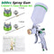 WENXING Professional HVLP Spay Gun 1.4/1.7/2.0mm Nozzle Gravity Airbrush For Car Painting