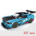Racing Car City Speed Champions Sports Model Building Blocks DIY Bricks Kids Toy Classic Rally Super Racers Vehicle f1 technique