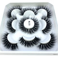 2022 New 5 pairs natural false eyelashes fake lashes long makeup 3d mink lashes eyelash extension mink eyelashes short eyelashes