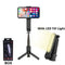 FANGTUOSI Wireless Bluetooth Handheld Gimbal Stabilizer Mobile Phone Selfie Stick tripod with fill light shutter for IOS Android