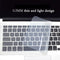 Universal Laptop Cover Keyboard Skin Dustproof Waterproof Soft Silicone Protector Generic for Macbook 12-14 inch and 15-17 inch
