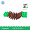 Blocks Amusement Park Accessory Slide Ladder Swing Seesaw Carousel Big Large-particle City Building Children&