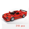 Racing Car City Speed Champions Sports Model Building Blocks DIY Bricks Kids Toy Classic Rally Super Racers Vehicle f1 technique